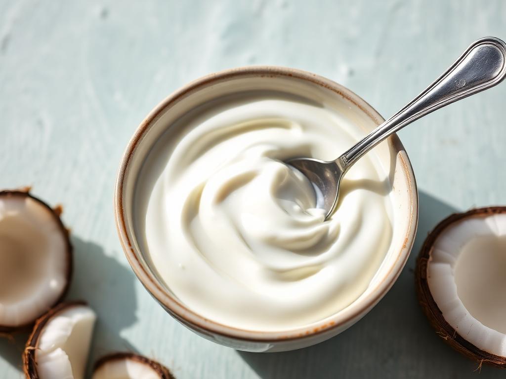 Coconut curd (dahi)