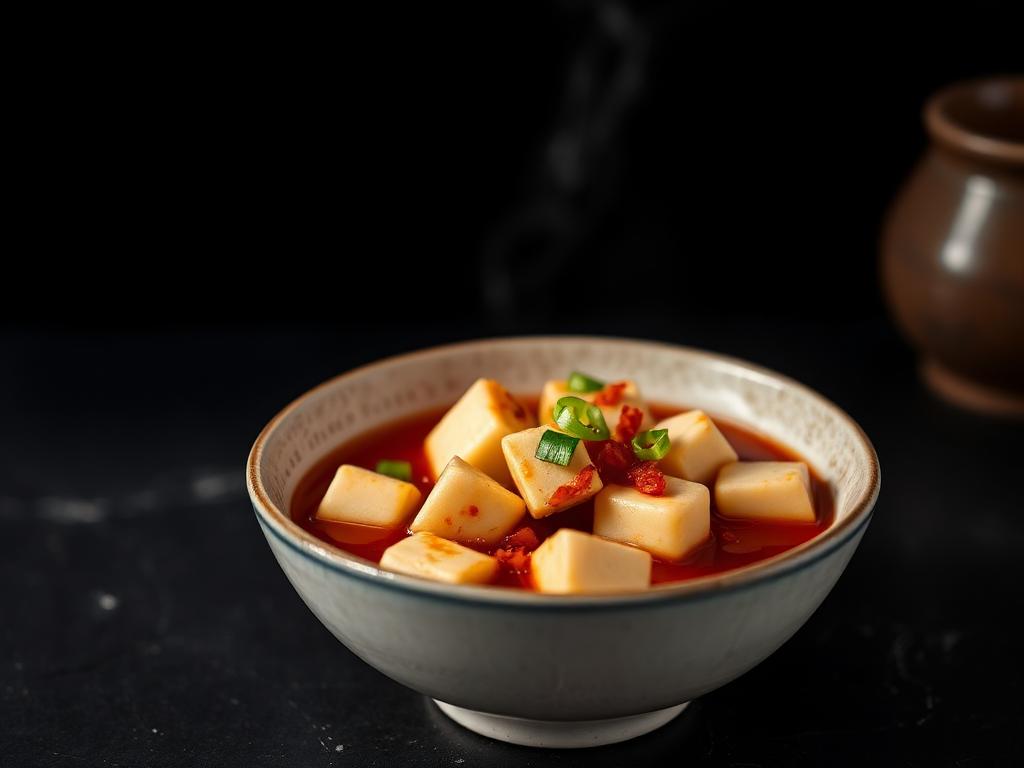 Vegan mapo tofu