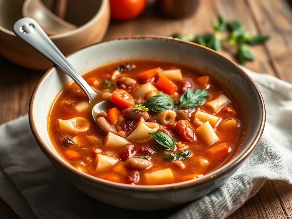 Minestrone soup