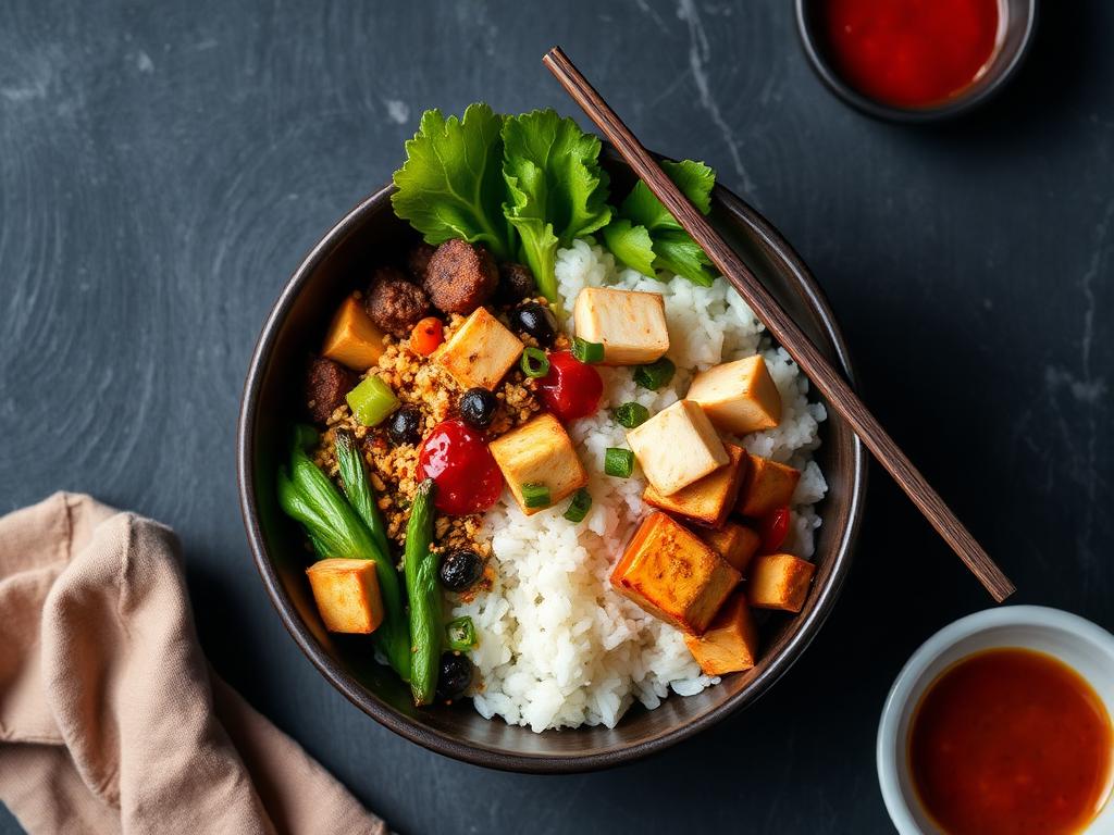 Vegan bibimbap