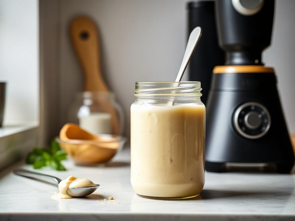 Two-minute vegan mayo
